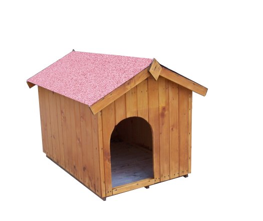 Niche à chien moyen, Bois, 0.80 x 1.20m, 0.96m²