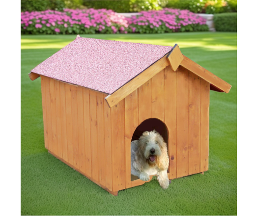 Niche pour petits  chiens, Bois, 0.70 x 1.10m, 0.77m²